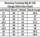 Toomey Size Chart