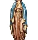 Praying Madonna Statue
