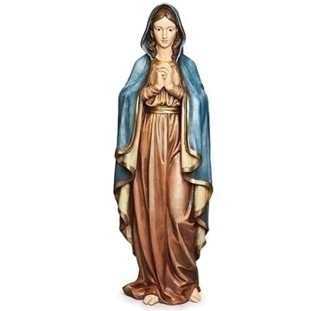 Praying Madonna Statue