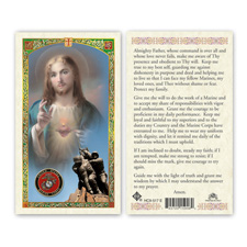 Marines Holy Card