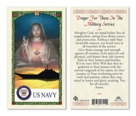 Navy Holy Cards