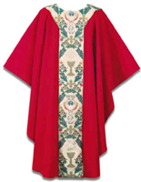 Red Chasuble