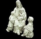 Jesus with Children Statue