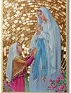 Our Lady of Lourdes Plaque