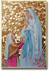 Our Lady of Lourdes Plaque