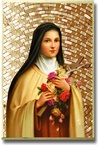 St. Theresa Plaque