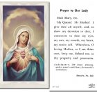 Immaculate Heart of Mary Holy Cards