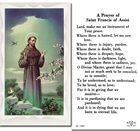 St. Francis Holy Cards
