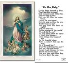 Lovely Lady Holy Cards