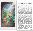 St. Anne Holy Cards