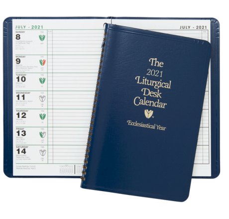 Liturgical Desk Calendar 2021 - English, Spanish or ...