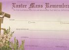 Easter Mass Envelopes