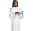 White Choir Robe