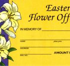 Easter Offering Envelope