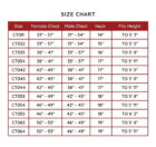 Choir Gown Size Chart
