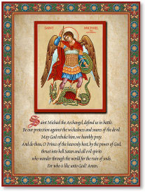 St. Michael Prayer Icon