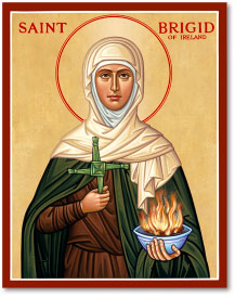 St. Brigid Icon