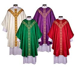 Four Toomey Chasubles