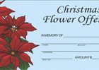 Christmas Flower Envelope