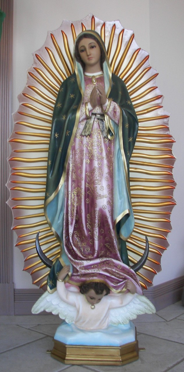 Our Lady of Guadalupe Statue #3378 60