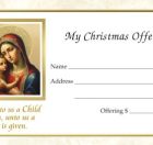 Christmas Offering Envelopes