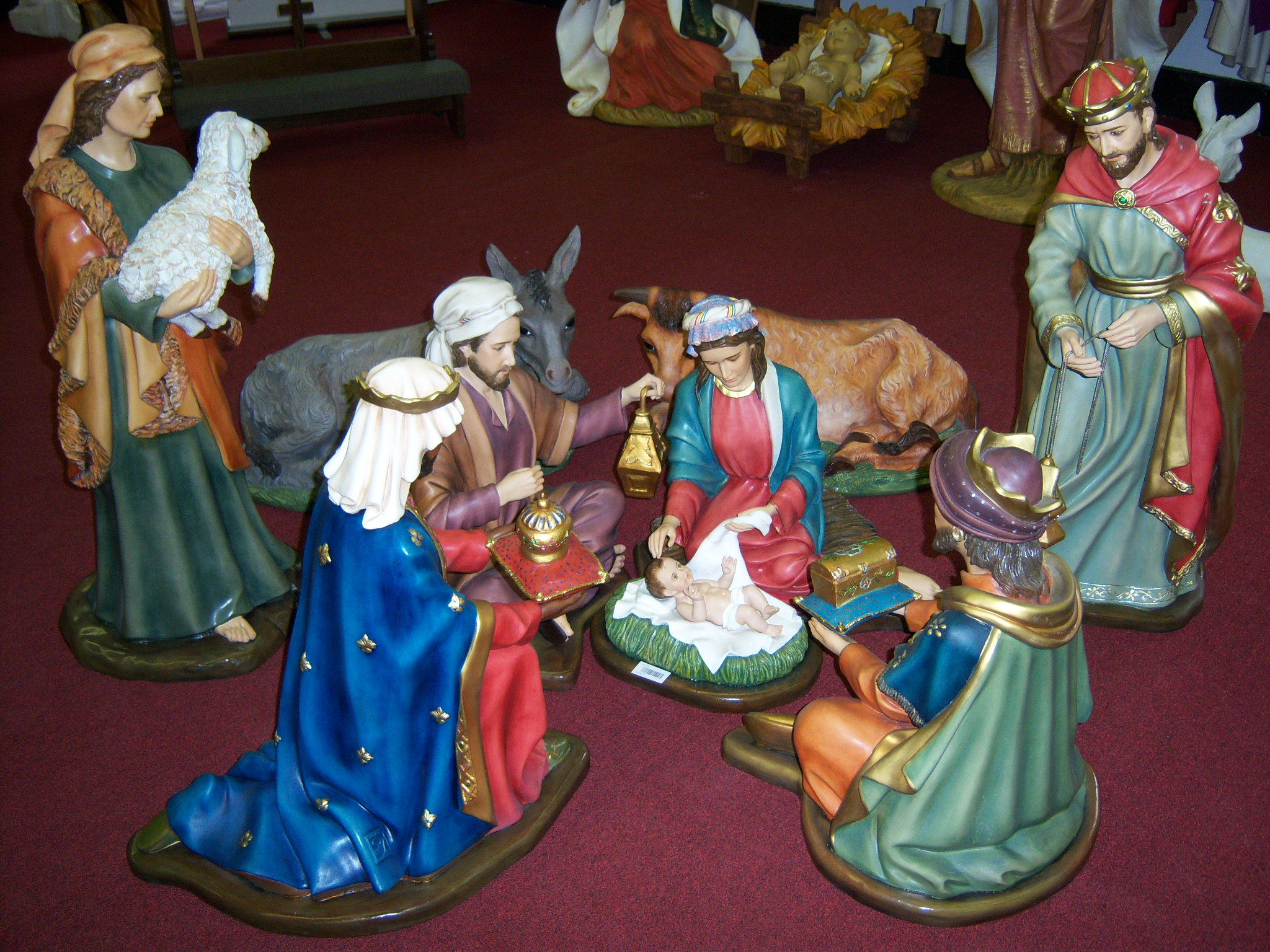 Hummel Nativity Set White ~ *14-piece Hummel Nativity Set | Dozorisozo