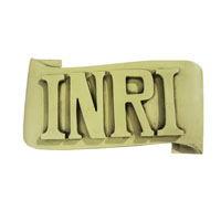 INRI Sign