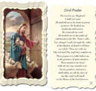 23rd Psalm Holy Cards