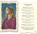Beatitudes Holy Card