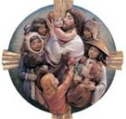 Jesus with Children Medallion