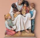 Jesus with Children Relief