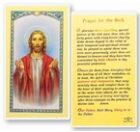 Prayer for the Sick Holy Cards