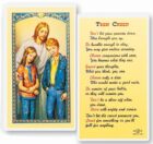 Teen Creed Holy Card