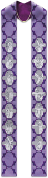 Stations of the Cross Stole