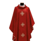 Red Chasuble