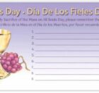 Bilingual All Souls Day Envelopes