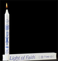 Light of Faith Baptismal Candles