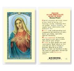 Immaculate Heart of Mary Holy Cards