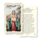 Immaculate Heart of Mary Holy Cards