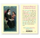 Saint Katharine Drexel Holy Card