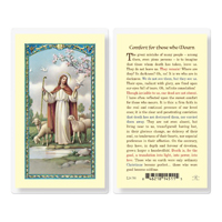 Comfort for Those Who Mourn Holy Card