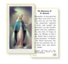 Memorare Holy Card