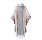 White-Blue Chasuble