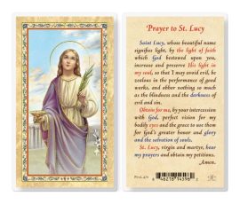 St. Lucy Holy Cards