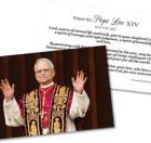 Pope Leo Holy Cards