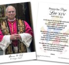 Official Pope Leo XIV Holy Card
