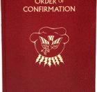 Order of Confirmation