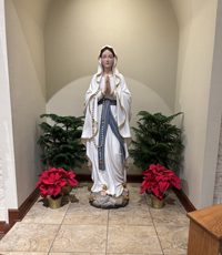 Our Lady of Lourdes Statue