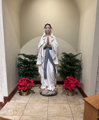 Our Lady of Lourdes Statue