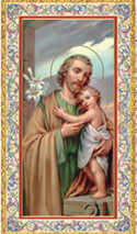 St. Joseph Holy Card